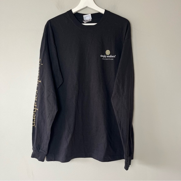 Simply Southern Magic of Christmas Graphic Long Sleeve Tee Unicorn Large - Picture 1 of 6